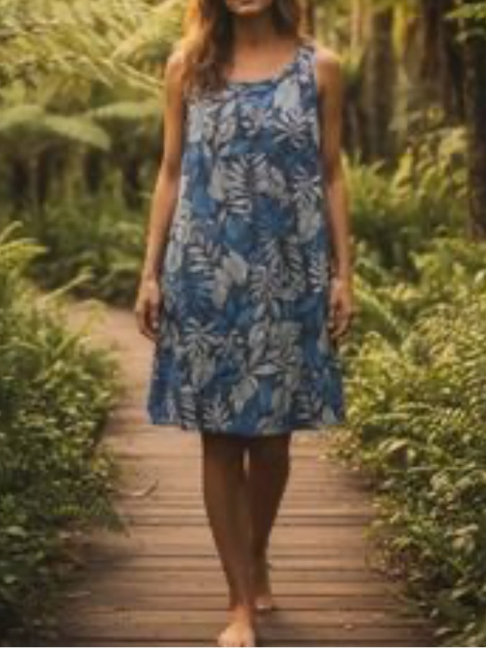 Columbia PFG Freezer III leaf print tank dress size 2X new without tags!!